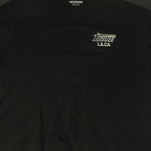 True Religion Black Short Sleeve Tee